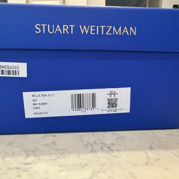 Stuart Weitzman Mellie Bow Jelly Flat size 8 brand new - Picture 9 of 9